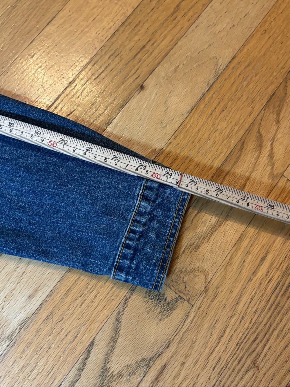 Quacker Factory XL Denim Poodle and Rhinestone Jean Jacket - Picture 13 of 13